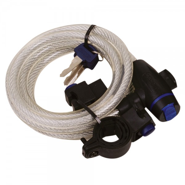 Oxford Cable Lock- 1.8m x 12mm -Mat